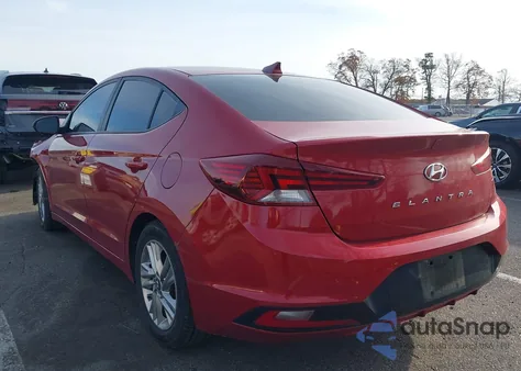2019 Hyundai Elantra Sel from USA, damaged, VIN KMHD84LF4KU789262